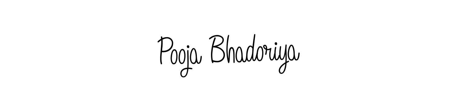 Make a short Pooja Bhadoriya signature style. Manage your documents anywhere anytime using Angelique-Rose-font-FFP. Create and add eSignatures, submit forms, share and send files easily. Pooja Bhadoriya signature style 5 images and pictures png