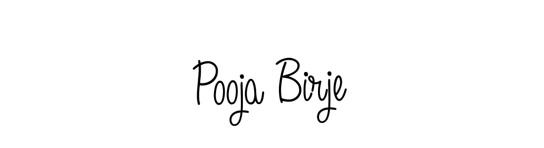 Make a short Pooja Birje signature style. Manage your documents anywhere anytime using Angelique-Rose-font-FFP. Create and add eSignatures, submit forms, share and send files easily. Pooja Birje signature style 5 images and pictures png