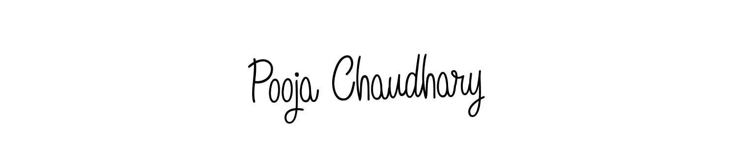 Make a beautiful signature design for name Pooja Chaudhary. Use this online signature maker to create a handwritten signature for free. Pooja Chaudhary signature style 5 images and pictures png