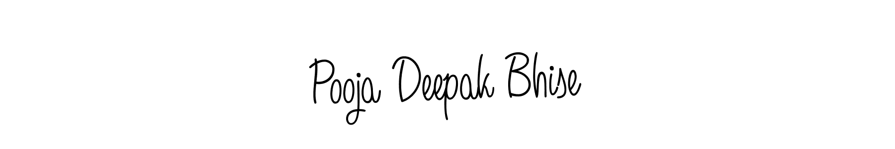 You can use this online signature creator to create a handwritten signature for the name Pooja Deepak Bhise. This is the best online autograph maker. Pooja Deepak Bhise signature style 5 images and pictures png