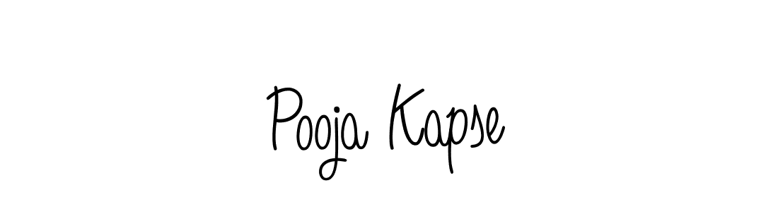 Angelique-Rose-font-FFP is a professional signature style that is perfect for those who want to add a touch of class to their signature. It is also a great choice for those who want to make their signature more unique. Get Pooja Kapse name to fancy signature for free. Pooja Kapse signature style 5 images and pictures png