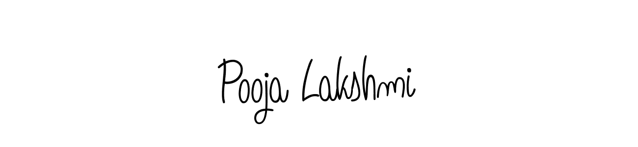 Make a beautiful signature design for name Pooja Lakshmi. Use this online signature maker to create a handwritten signature for free. Pooja Lakshmi signature style 5 images and pictures png