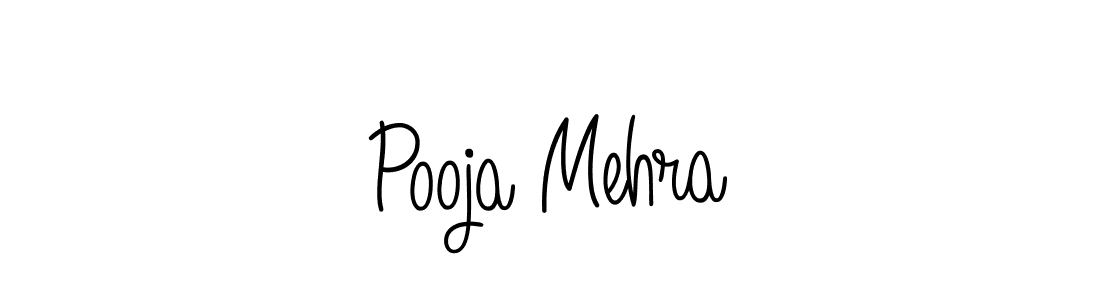 How to make Pooja Mehra signature? Angelique-Rose-font-FFP is a professional autograph style. Create handwritten signature for Pooja Mehra name. Pooja Mehra signature style 5 images and pictures png