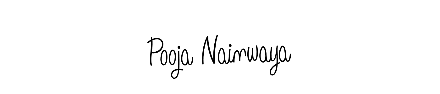 Also You can easily find your signature by using the search form. We will create Pooja Nainwaya name handwritten signature images for you free of cost using Angelique-Rose-font-FFP sign style. Pooja Nainwaya signature style 5 images and pictures png