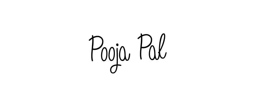 How to make Pooja Pal name signature. Use Angelique-Rose-font-FFP style for creating short signs online. This is the latest handwritten sign. Pooja Pal signature style 5 images and pictures png