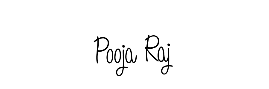 Also we have Pooja Raj name is the best signature style. Create professional handwritten signature collection using Angelique-Rose-font-FFP autograph style. Pooja Raj signature style 5 images and pictures png