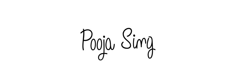 How to make Pooja Sing signature? Angelique-Rose-font-FFP is a professional autograph style. Create handwritten signature for Pooja Sing name. Pooja Sing signature style 5 images and pictures png