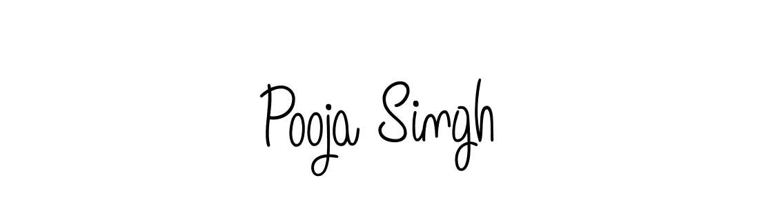 How to make Pooja Singh signature? Angelique-Rose-font-FFP is a professional autograph style. Create handwritten signature for Pooja Singh name. Pooja Singh signature style 5 images and pictures png