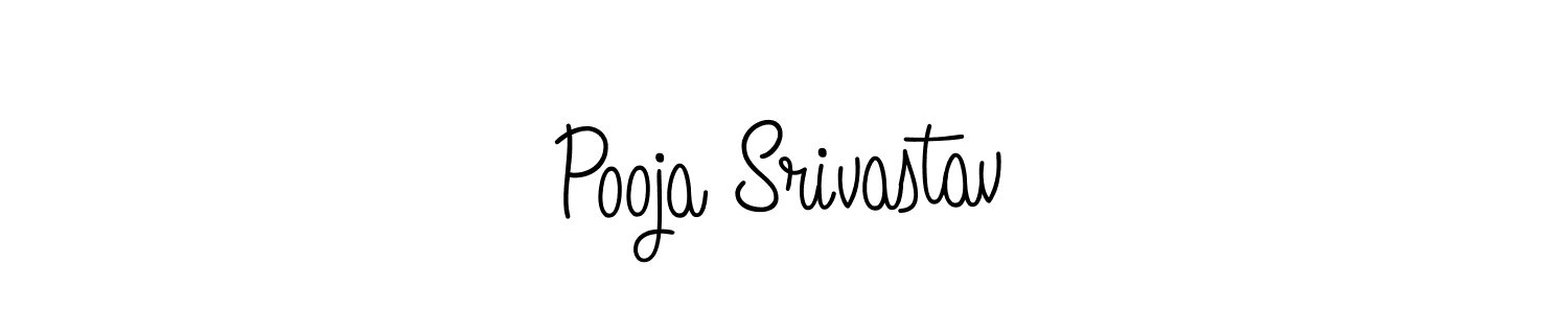 Best and Professional Signature Style for Pooja Srivastav. Angelique-Rose-font-FFP Best Signature Style Collection. Pooja Srivastav signature style 5 images and pictures png