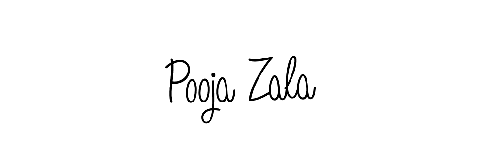 Make a beautiful signature design for name Pooja Zala. Use this online signature maker to create a handwritten signature for free. Pooja Zala signature style 5 images and pictures png