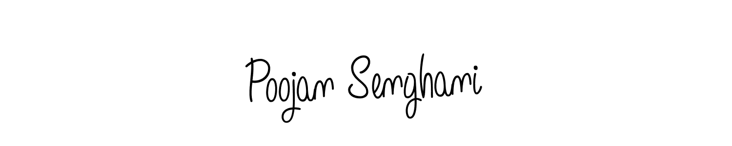 if you are searching for the best signature style for your name Poojan Senghani. so please give up your signature search. here we have designed multiple signature styles  using Angelique-Rose-font-FFP. Poojan Senghani signature style 5 images and pictures png