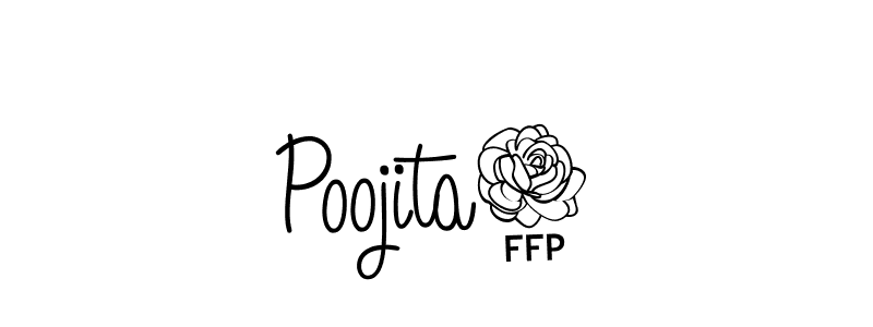 if you are searching for the best signature style for your name Poojita8. so please give up your signature search. here we have designed multiple signature styles  using Angelique-Rose-font-FFP. Poojita8 signature style 5 images and pictures png