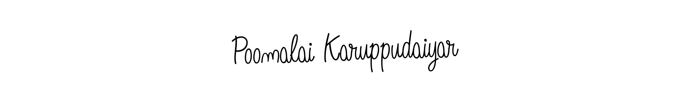 Make a short Poomalai Karuppudaiyar signature style. Manage your documents anywhere anytime using Angelique-Rose-font-FFP. Create and add eSignatures, submit forms, share and send files easily. Poomalai Karuppudaiyar signature style 5 images and pictures png