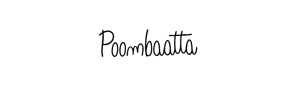 The best way (Angelique-Rose-font-FFP) to make a short signature is to pick only two or three words in your name. The name Poombaatta include a total of six letters. For converting this name. Poombaatta signature style 5 images and pictures png