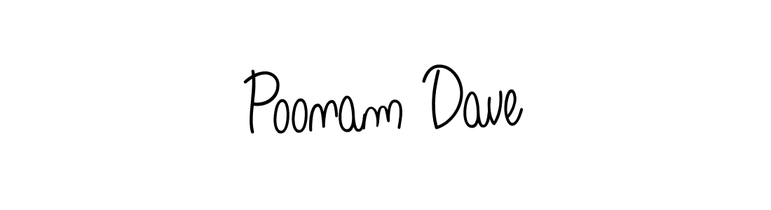 Make a beautiful signature design for name Poonam Dave. Use this online signature maker to create a handwritten signature for free. Poonam Dave signature style 5 images and pictures png