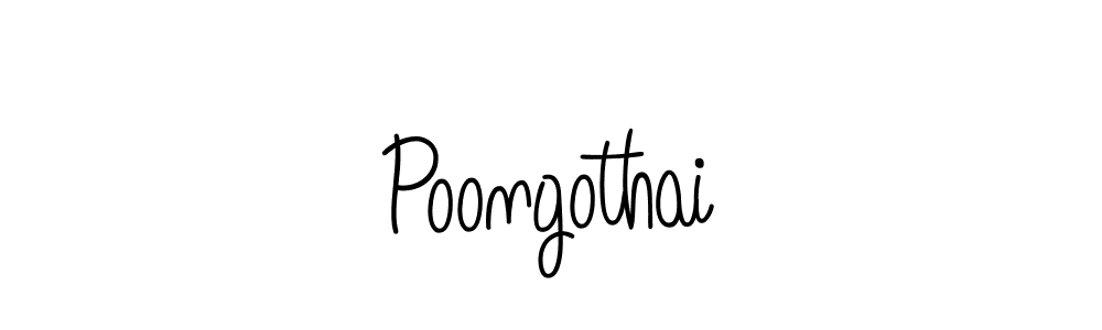 How to Draw Poongothai signature style? Angelique-Rose-font-FFP is a latest design signature styles for name Poongothai. Poongothai signature style 5 images and pictures png