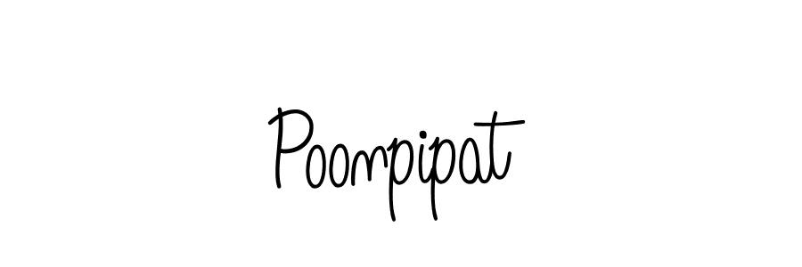 if you are searching for the best signature style for your name Poonpipat. so please give up your signature search. here we have designed multiple signature styles  using Angelique-Rose-font-FFP. Poonpipat signature style 5 images and pictures png