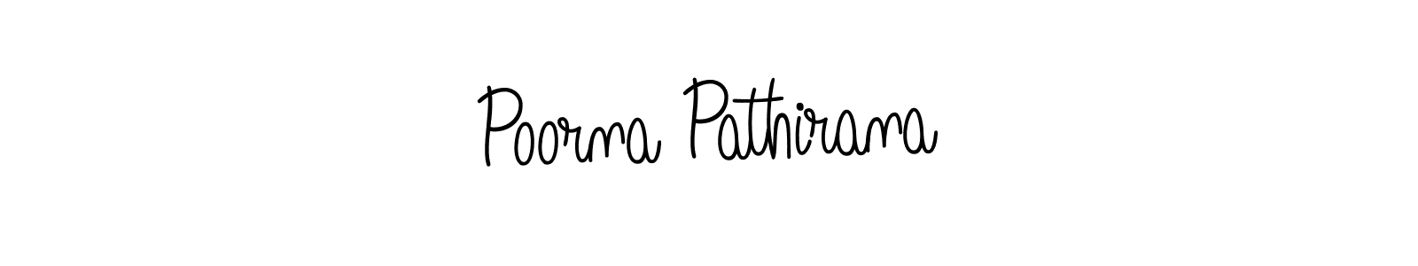 Here are the top 10 professional signature styles for the name Poorna Pathirana. These are the best autograph styles you can use for your name. Poorna Pathirana signature style 5 images and pictures png