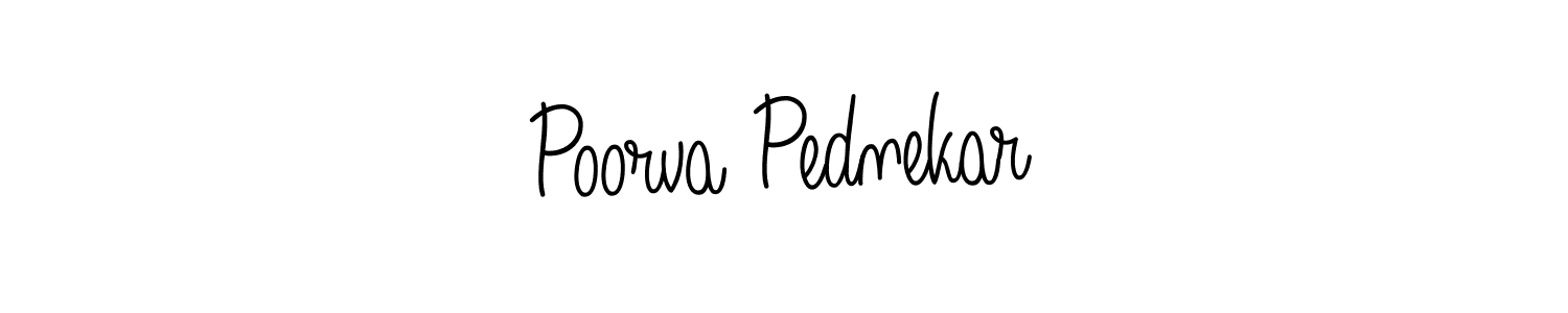 You can use this online signature creator to create a handwritten signature for the name Poorva Pednekar. This is the best online autograph maker. Poorva Pednekar signature style 5 images and pictures png