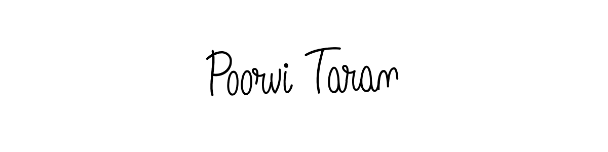 Also You can easily find your signature by using the search form. We will create Poorvi Taran name handwritten signature images for you free of cost using Angelique-Rose-font-FFP sign style. Poorvi Taran signature style 5 images and pictures png