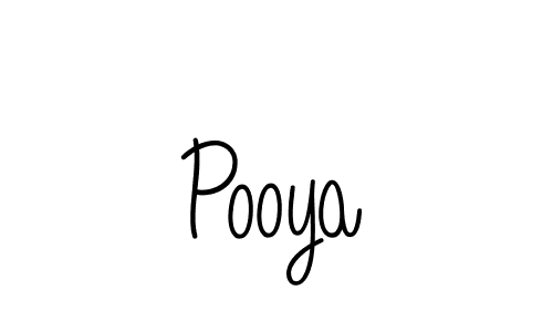 Also we have Pooya name is the best signature style. Create professional handwritten signature collection using Angelique-Rose-font-FFP autograph style. Pooya signature style 5 images and pictures png