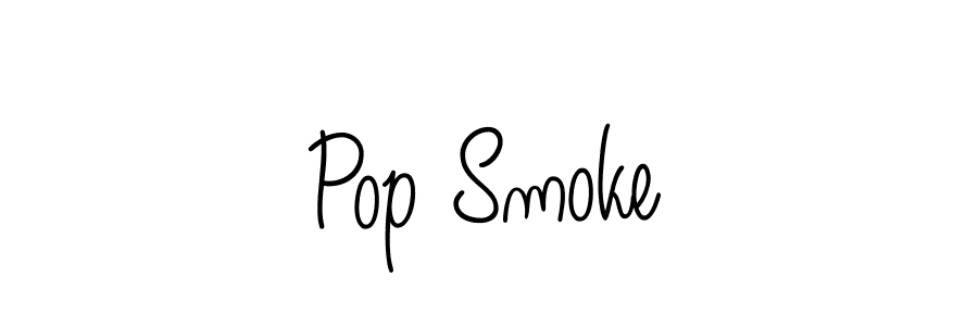 Make a beautiful signature design for name Pop Smoke. With this signature (Angelique-Rose-font-FFP) style, you can create a handwritten signature for free. Pop Smoke signature style 5 images and pictures png