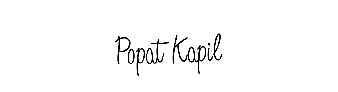 How to make Popat Kapil signature? Angelique-Rose-font-FFP is a professional autograph style. Create handwritten signature for Popat Kapil name. Popat Kapil signature style 5 images and pictures png
