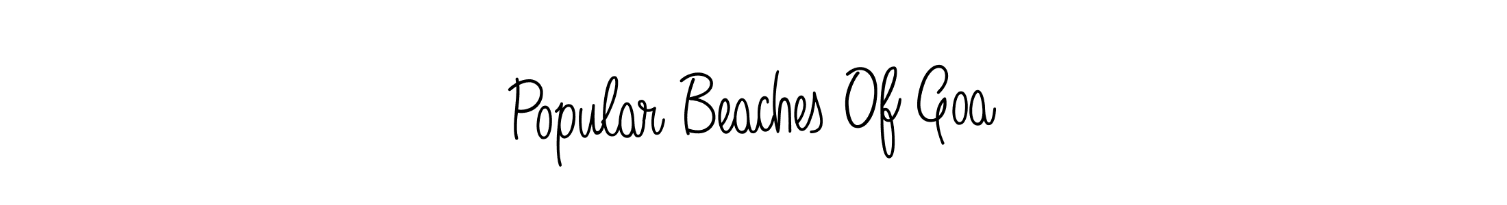 The best way (Angelique-Rose-font-FFP) to make a short signature is to pick only two or three words in your name. The name Popular Beaches Of Goa include a total of six letters. For converting this name. Popular Beaches Of Goa signature style 5 images and pictures png