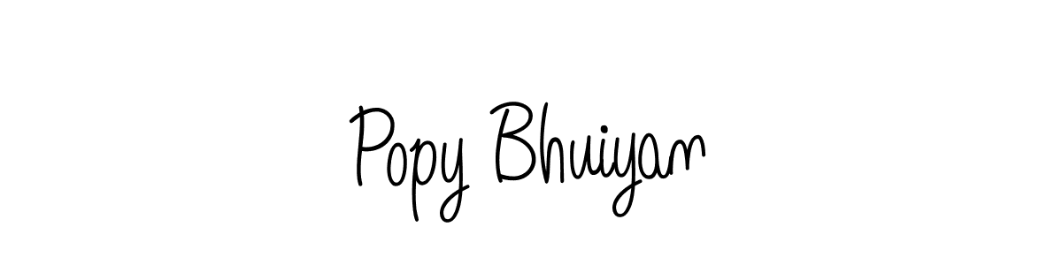 Best and Professional Signature Style for Popy Bhuiyan. Angelique-Rose-font-FFP Best Signature Style Collection. Popy Bhuiyan signature style 5 images and pictures png