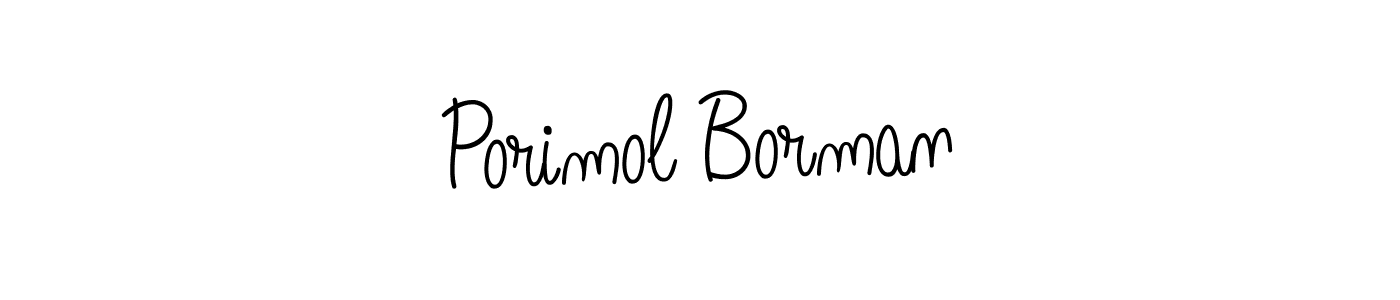 Best and Professional Signature Style for Porimol Borman. Angelique-Rose-font-FFP Best Signature Style Collection. Porimol Borman signature style 5 images and pictures png