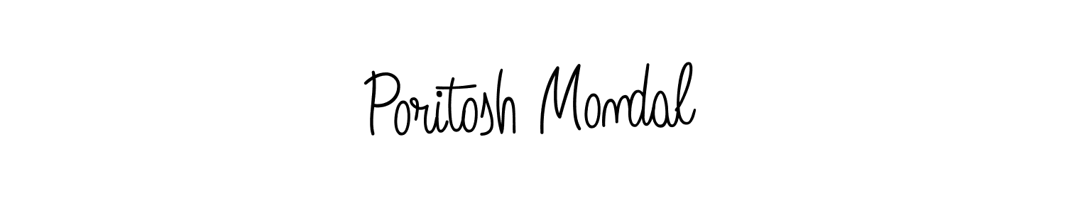 You can use this online signature creator to create a handwritten signature for the name Poritosh Mondal. This is the best online autograph maker. Poritosh Mondal signature style 5 images and pictures png