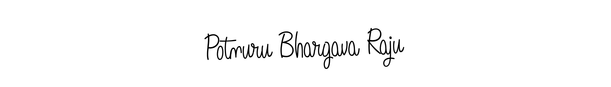 This is the best signature style for the Potnuru Bhargava Raju name. Also you like these signature font (Angelique-Rose-font-FFP). Mix name signature. Potnuru Bhargava Raju signature style 5 images and pictures png