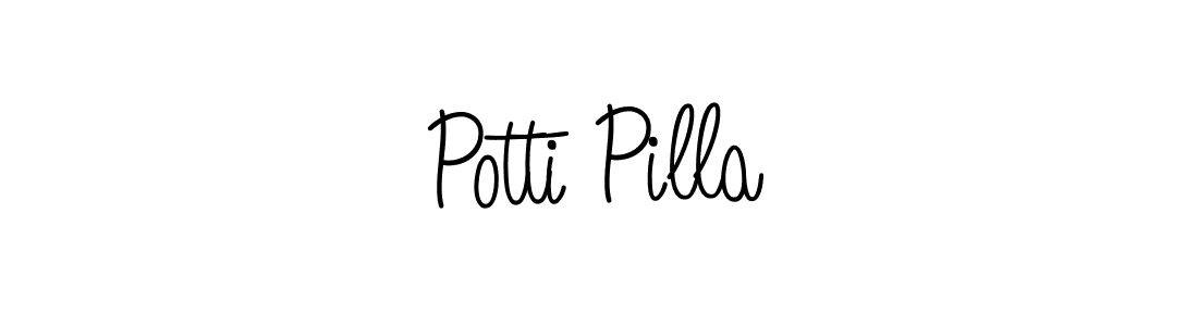 You can use this online signature creator to create a handwritten signature for the name Potti Pilla. This is the best online autograph maker. Potti Pilla signature style 5 images and pictures png