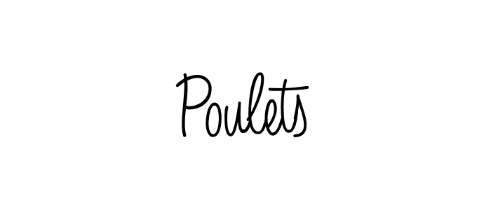 Once you've used our free online signature maker to create your best signature Angelique-Rose-font-FFP style, it's time to enjoy all of the benefits that Poulets name signing documents. Poulets signature style 5 images and pictures png