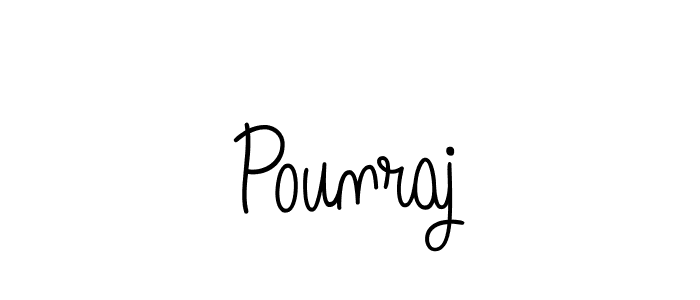 Similarly Angelique-Rose-font-FFP is the best handwritten signature design. Signature creator online .You can use it as an online autograph creator for name Pounraj. Pounraj signature style 5 images and pictures png