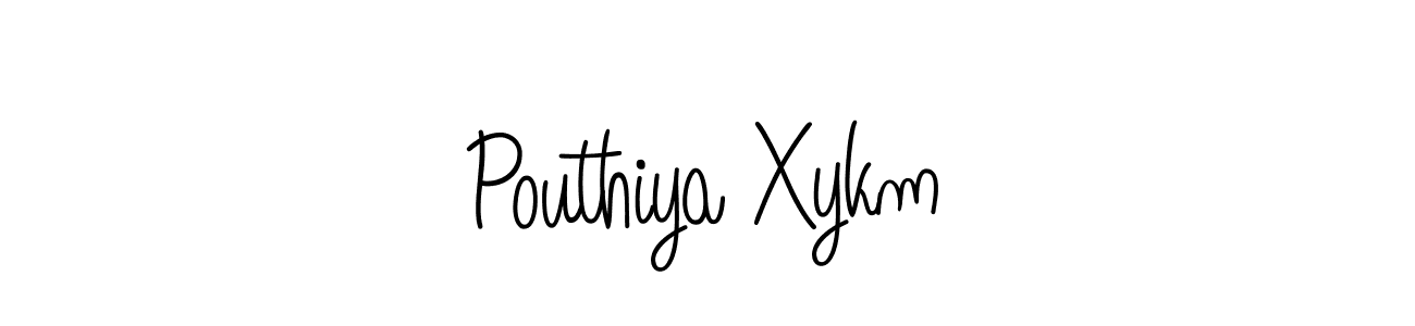 Best and Professional Signature Style for Pouthiya Xykm. Angelique-Rose-font-FFP Best Signature Style Collection. Pouthiya Xykm signature style 5 images and pictures png