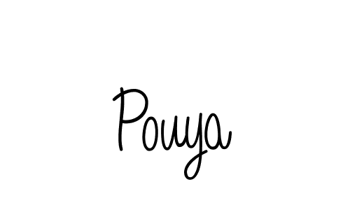 How to Draw Pouya signature style? Angelique-Rose-font-FFP is a latest design signature styles for name Pouya. Pouya signature style 5 images and pictures png