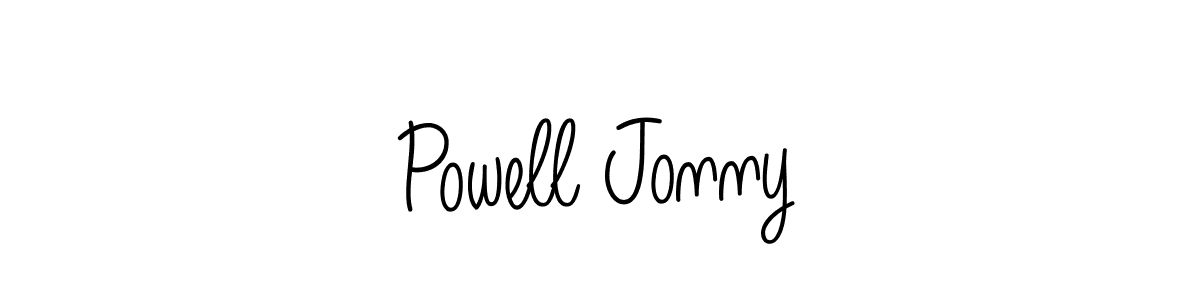 How to make Powell Jonny signature? Angelique-Rose-font-FFP is a professional autograph style. Create handwritten signature for Powell Jonny name. Powell Jonny signature style 5 images and pictures png