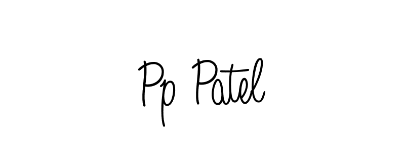 How to Draw Pp Patel signature style? Angelique-Rose-font-FFP is a latest design signature styles for name Pp Patel. Pp Patel signature style 5 images and pictures png