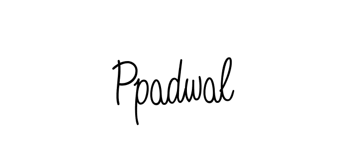 Ppadwal stylish signature style. Best Handwritten Sign (Angelique-Rose-font-FFP) for my name. Handwritten Signature Collection Ideas for my name Ppadwal. Ppadwal signature style 5 images and pictures png