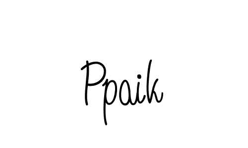 Create a beautiful signature design for name Ppaik. With this signature (Angelique-Rose-font-FFP) fonts, you can make a handwritten signature for free. Ppaik signature style 5 images and pictures png