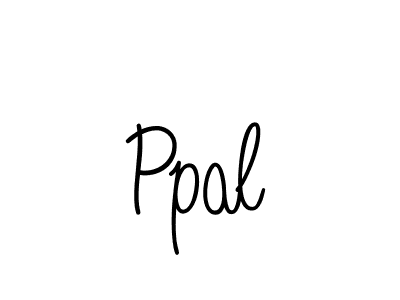 Also we have Ppal name is the best signature style. Create professional handwritten signature collection using Angelique-Rose-font-FFP autograph style. Ppal signature style 5 images and pictures png