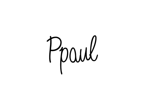 How to make Ppaul signature? Angelique-Rose-font-FFP is a professional autograph style. Create handwritten signature for Ppaul name. Ppaul signature style 5 images and pictures png