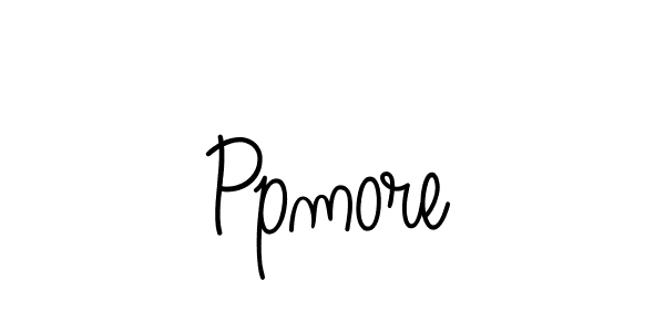Also we have Ppmore name is the best signature style. Create professional handwritten signature collection using Angelique-Rose-font-FFP autograph style. Ppmore signature style 5 images and pictures png
