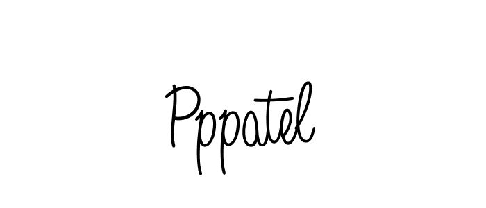 How to Draw Pppatel signature style? Angelique-Rose-font-FFP is a latest design signature styles for name Pppatel. Pppatel signature style 5 images and pictures png