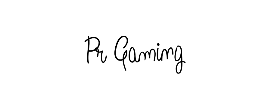 How to make Pr Gaming name signature. Use Angelique-Rose-font-FFP style for creating short signs online. This is the latest handwritten sign. Pr Gaming signature style 5 images and pictures png