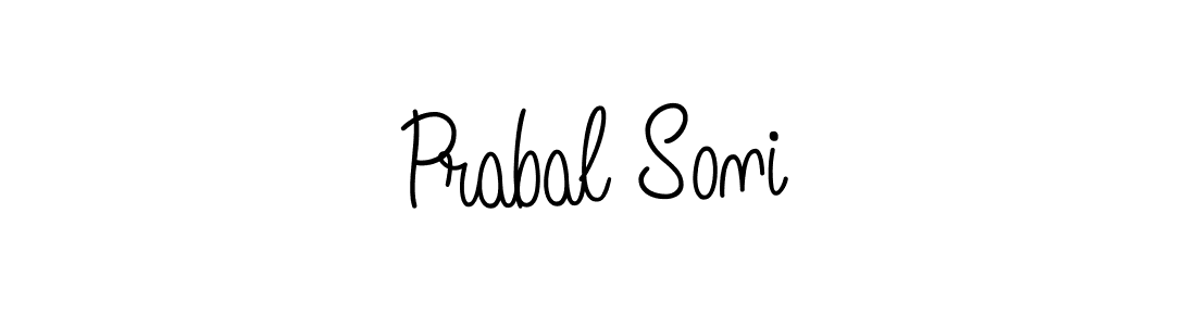 Also You can easily find your signature by using the search form. We will create Prabal Soni name handwritten signature images for you free of cost using Angelique-Rose-font-FFP sign style. Prabal Soni signature style 5 images and pictures png
