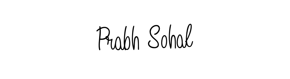 Here are the top 10 professional signature styles for the name Prabh Sohal. These are the best autograph styles you can use for your name. Prabh Sohal signature style 5 images and pictures png