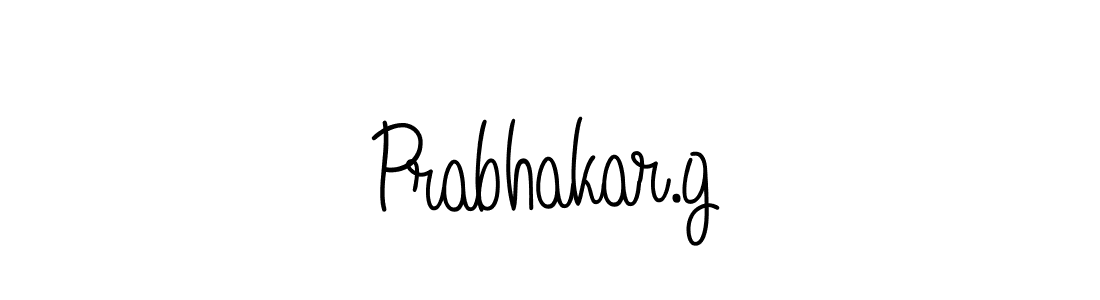 Prabhakar.g stylish signature style. Best Handwritten Sign (Angelique-Rose-font-FFP) for my name. Handwritten Signature Collection Ideas for my name Prabhakar.g. Prabhakar.g signature style 5 images and pictures png