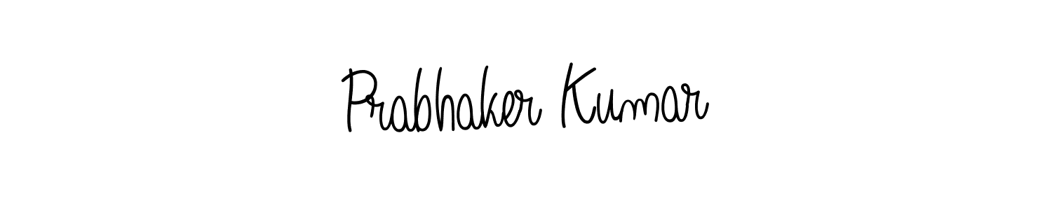Angelique-Rose-font-FFP is a professional signature style that is perfect for those who want to add a touch of class to their signature. It is also a great choice for those who want to make their signature more unique. Get Prabhaker Kumar name to fancy signature for free. Prabhaker Kumar signature style 5 images and pictures png